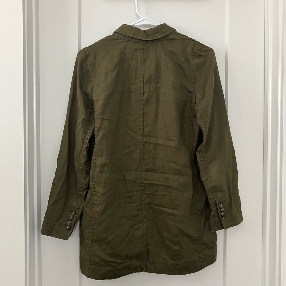Madewell Linen Larsen Blazer - Picture 4 of 5